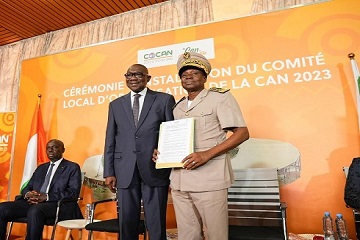 Côte d'Ivoire / CAN 2023/Yamoussoukro : Le président du COLOCAN, le préfet Coulibaly Gando dévoile les piliers de l’organisation dans la capitale politique